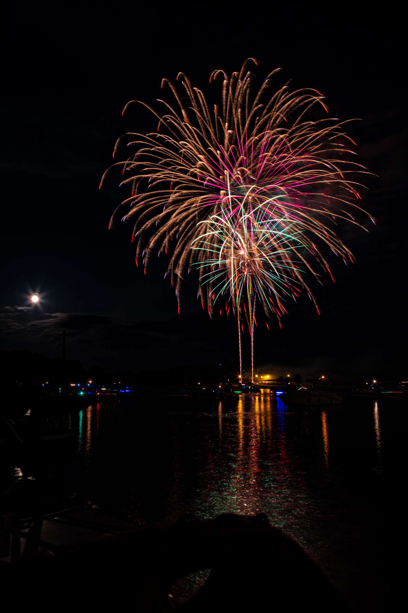 Eufaula, OK Lake Fireworks Show 4th of July Celebration