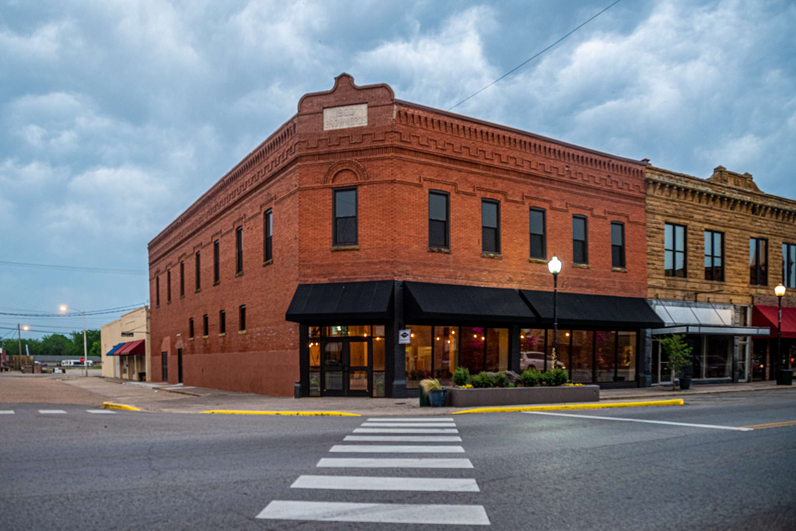 Eufaula, Oklahoma Historic Downtown Architecture Restaurant